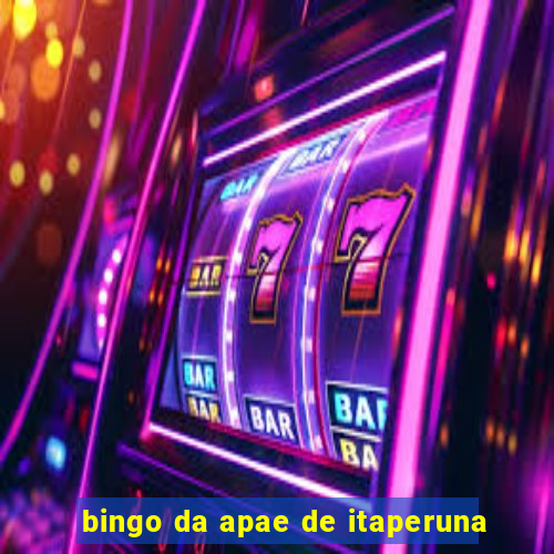 bingo da apae de itaperuna